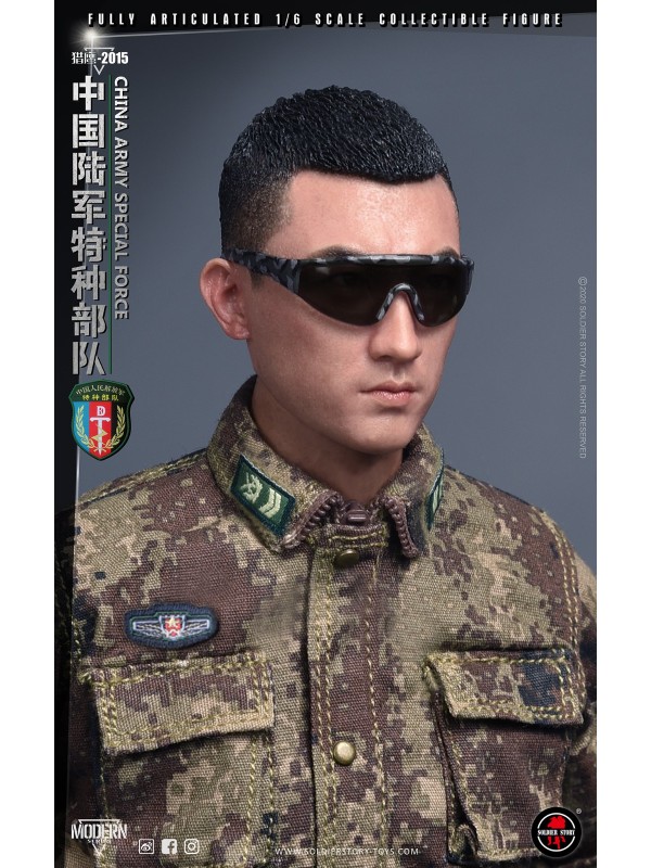 (預訂) SOLDIER STORY SS-119 1/6 中國陸軍特種部隊“獵鷹2015”珍藏可動人偶 (預訂價HKD$1038 ) 