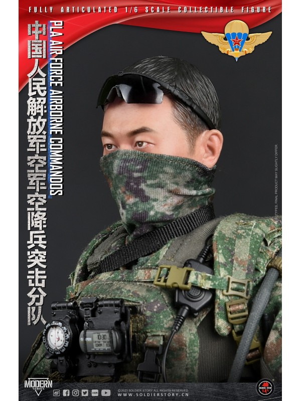 (預訂)SOLDIER STORY SS133 1/6 中國人民解放軍空軍空降兵突擊分隊 (普通版) (預訂價錢1068HKD)