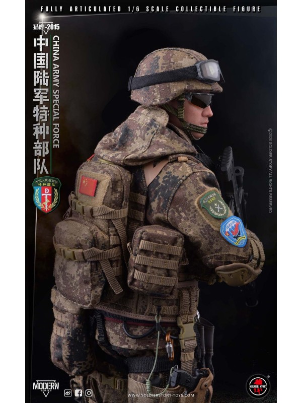 (預訂) SOLDIER STORY SS-119 1/6 中國陸軍特種部隊“獵鷹2015”珍藏可動人偶 (預訂價HKD$1038 ) 