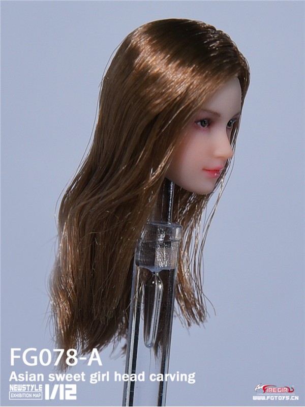 (預訂) Fire Girl Toys 1/12 FG078 亞洲美女頭雕 (預訂價 HKD$ 188)
