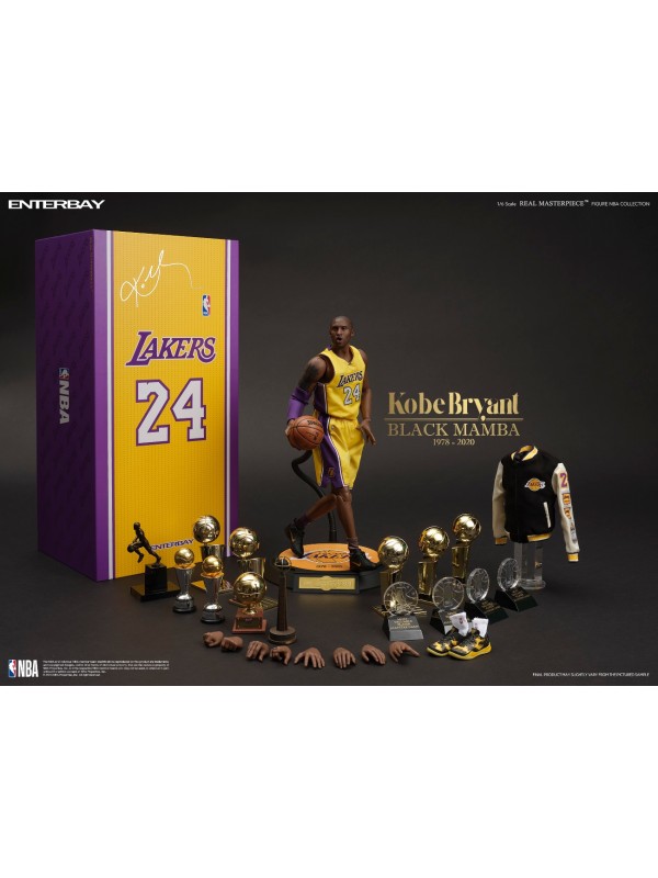 (預訂) ENTERBAY EB RM-1036HK 1/6 NBA系列 - 科比布萊恩特蠟像級人偶 (預訂價 HKD$ 2488)