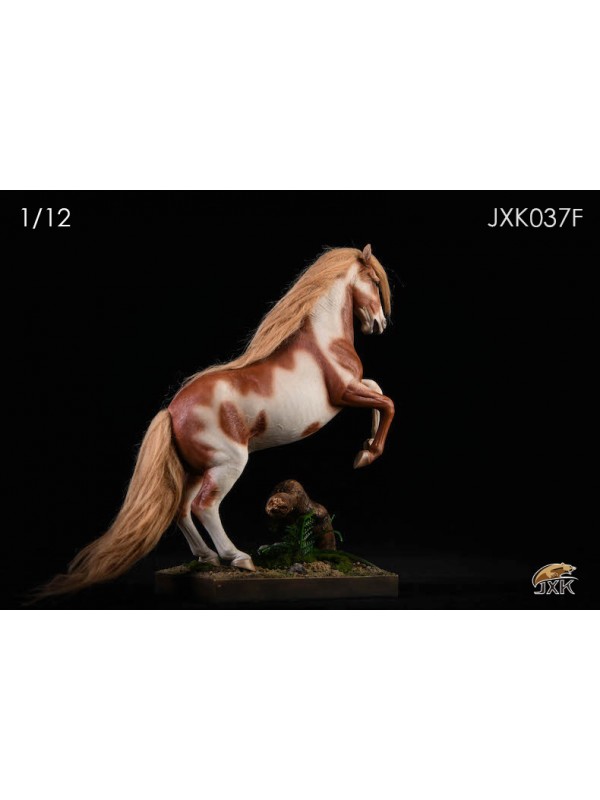 (預訂) JXK JXK037 1/12 溫血馬2.0 戰馬版 配地台馬俱
