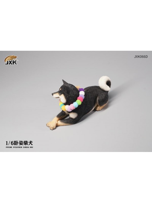 (預訂) JXK JXK066 1/6 臥姿柴犬 (預訂價 HKD$ 198)