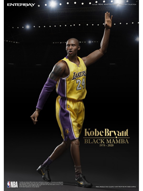 (預訂) ENTERBAY EB RM-1036HK 1/6 NBA系列 - 科比布萊恩特蠟像級人偶 (預訂價 HKD$ 2488)