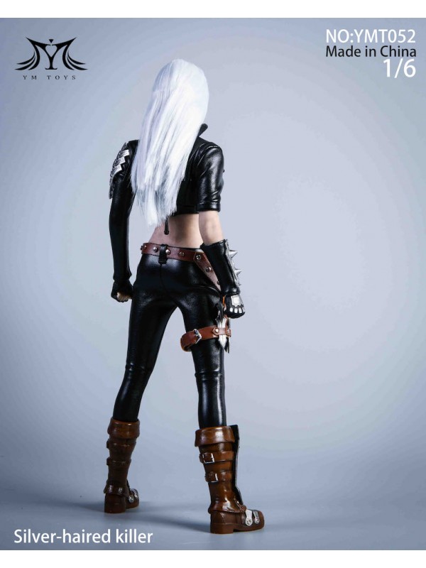 (現貨) YMTOYS YMT052 1/6 白髮刺客 服飾套裝+頭雕 不含包膠女素體 (現貨價HKD$468 )