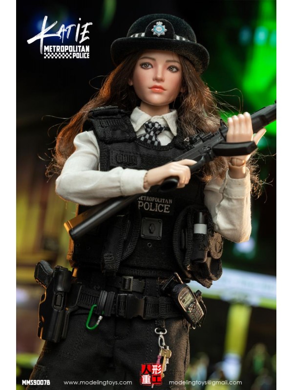 (預訂) MODELING TOYS人形重工 MMS9007B 1/6  英國倫敦警察廳-武裝警察凱蒂 