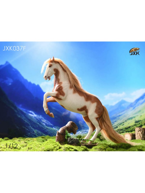(預訂) JXK JXK037 1/12 溫血馬2.0 戰馬版 配地台馬俱