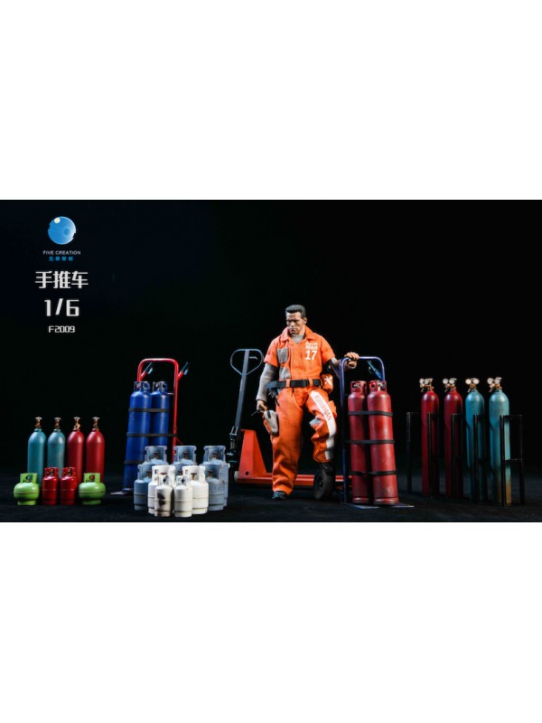(售罄) FIVETOYS F2009D 1/6 氧氣瓶+ 煤氣罐  (預訂價 HKD$238)