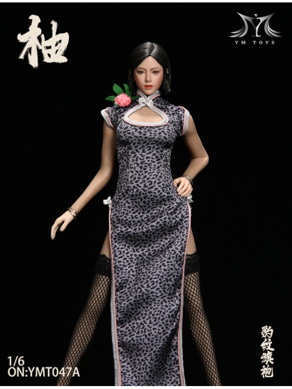 (預訂) YMTOYS YMT047 1/6 豹紋旗袍女孩柚(預訂價 HKD$398 )