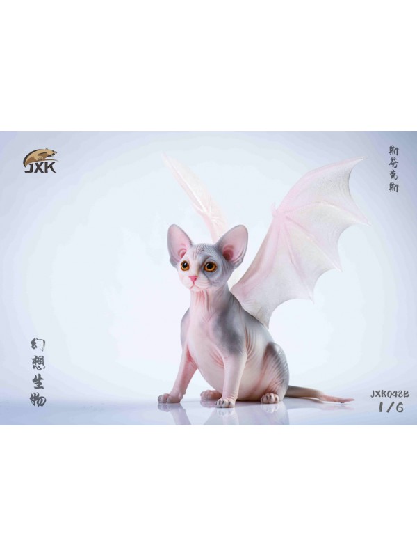 (預訂) JXK JXK048 1/6 幻想生物之無毛貓 斯芬克斯蝠貓 (預訂價 HKD$ 228)