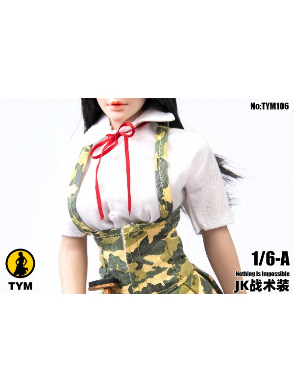 (現貨) TYM TYM106 1/6 潮流迷彩裙套裝 (預訂價HKD$118 )