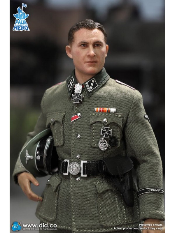 (售罄) DID XD80004 棕櫚英雄1/12第二次世界大戰德國SS Hauptsturmführer-邁克爾·維特曼 (預訂價HKD$598 ) 