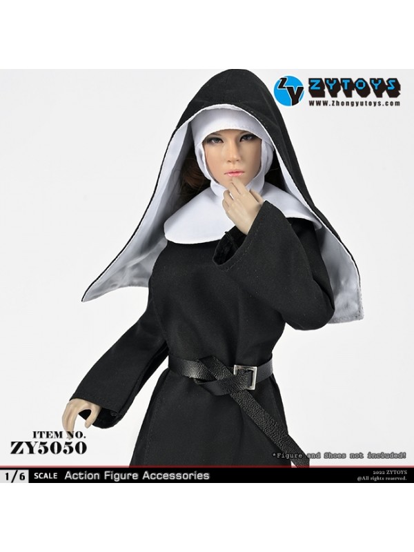 (預訂) ZY TOYS ZY5050 1/6 修女衣服套裝(預訂價 HKD$138 )
