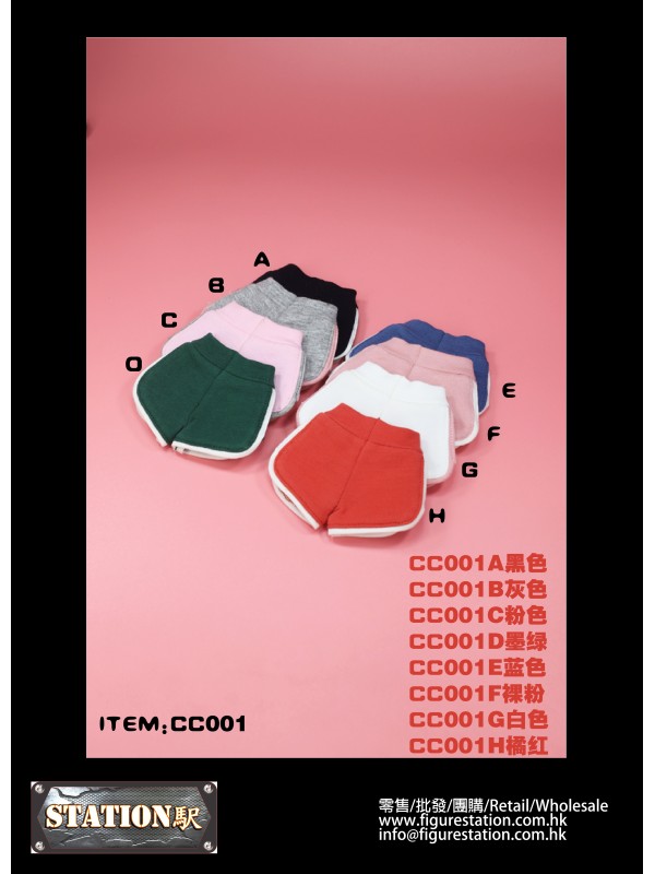 (現貨) CCTOYS CC001 1/6 時尚休閒短褲 (現貨34HKD)