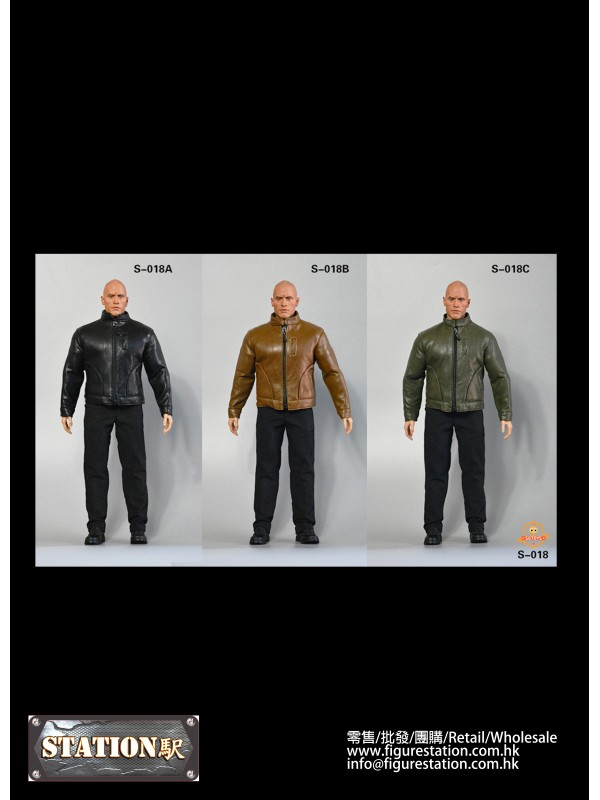 (預訂) SGTOYS SG-S-018 1/6男士皮衣套裝(預訂價258HKD)