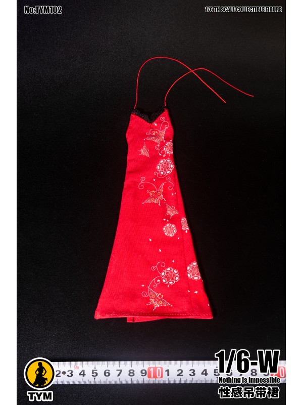 (現貨) TYM TYM102 1/6 艾達王印花旗袍 (預訂價HKD$178 ) 